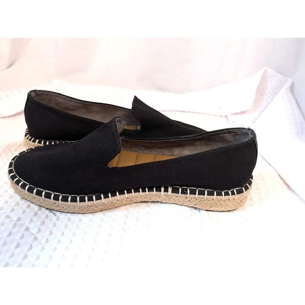 Joie Cara Espadrille Slip On Shoes in Black